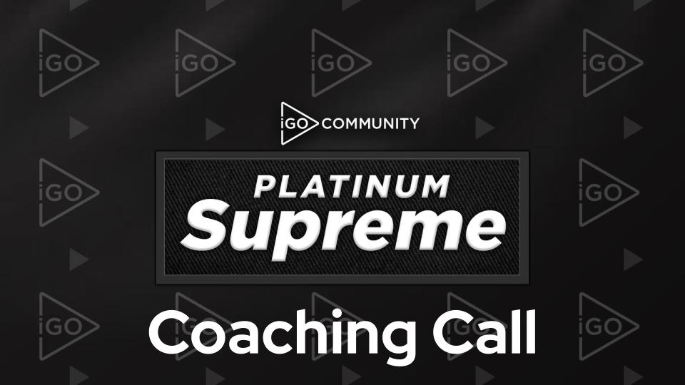 Platinum Supreme Caching Call Title